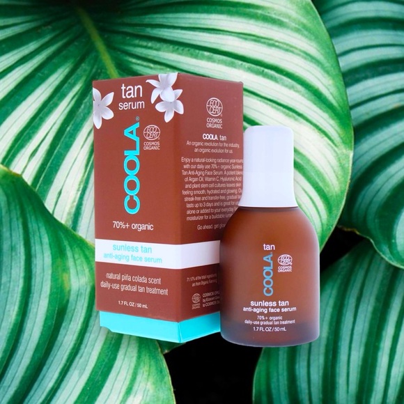 COOLA Organic Sunless Tan Anti-Aging Face Serum - Picture 1 of 5